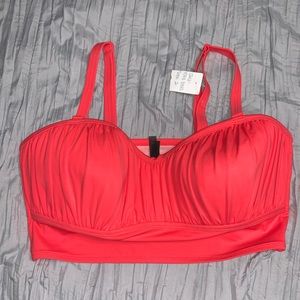 Brand New Torrid Coral Swim Top